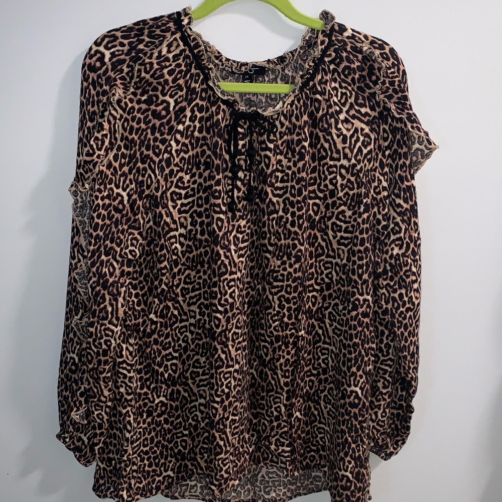 Jessica Simpson Cheetah Blouse